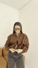JAQUETA FEMININA ZAR4 CASUAL LÅ BATIDA CASACO ABRIGO AGASALHO BLAZER DE FRIO