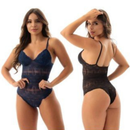 Kit com 2 Body Rendado Com Aro Sem Bojo Lingerie / Body Feminino Sem Bojo