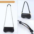 Bolsa de Ombro Pequenas Feminina,Mini Bolsas Sacola Tiracolo Moderna de Couro Impermeável,Shoulder Handbag