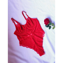 Body Pandora — Renda Sofisticada, Decote V e Transparência pra Você Brilhar
