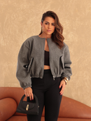 JAQUETA FEMININA ZAR4 CASUAL LÅ BATIDA CASACO ABRIGO AGASALHO BLAZER DE FRIO