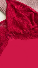 Camisola Sexy Bailarina Renda Costa Nua Babado Fenda Sem Bojo Roupa Dormir Lingerie Linha Noite