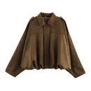 Jaqueta Veludo Deerskin Primavera/Verão2026